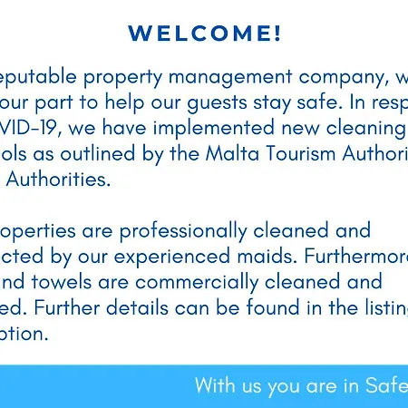 Chic 2br Apartment, Ideal Location * Ta Xbiex